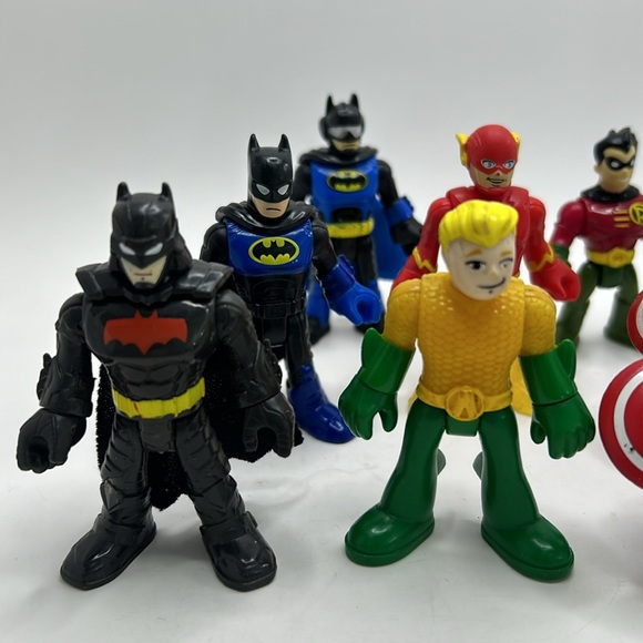 Imaginext dc and marvel lot 8 figures - Picture 2 of 4